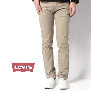 Levi’s 510 men skinny beige jeans W28 L32 NWT